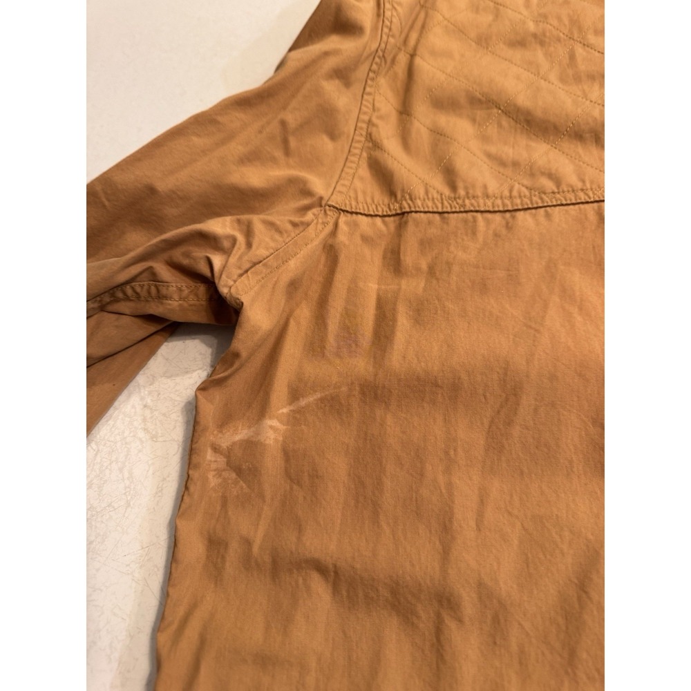 Woolrich Men's 2XL Brown Hunting Shirt‎ Botton Front Both Shoulders Quilted - Picture 10 of 12